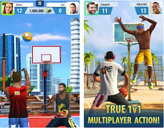  Bagi anda para penggemar permainan olah raga Basketball Stars Apk Mod v1.18.0 Fast Level Up for android