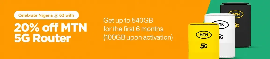 How to get up to 540GB of data for 6 months as we celebrate Nigeria at 63