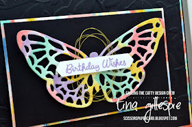 scissorspapercard, Stampin' Up!, CASEing The Catty, Springtime Impressions Dies, Varied Vases, Itty Bitty Birthdays, Follow Your Art DSP, Layered Leaved 3D Embossing Folder