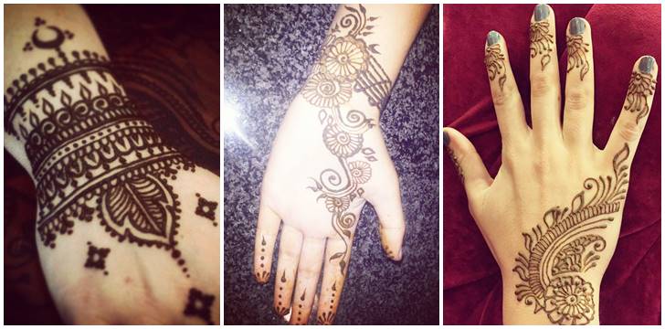 40 Gambar Tato Henna Mehndi India Di Jari Tangan Wanita Asli Cantik Dan Oke Banget