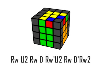 last 2 edges 4x4x4 cube - 4