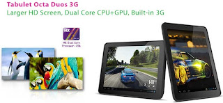 Harga dan gambar Tabulet Octa Duos 3G - Android Tablet