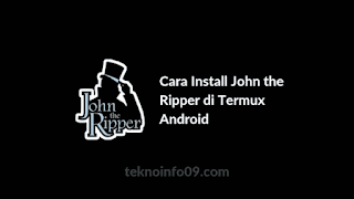 Cara Install John the Ripper di Termux Android