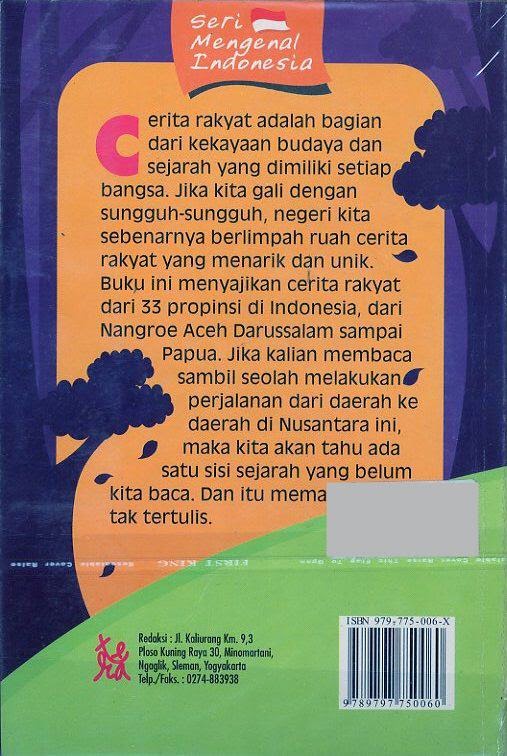 Buku Murah Meriah: Cerita Rakyat 33 Provinsi dari Aceh 