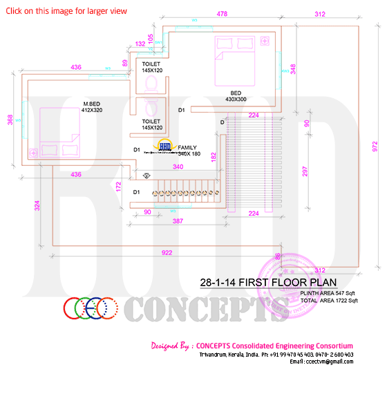 First floor plan