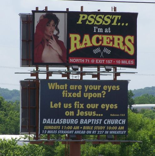 UselessHumor: Funny Signs Fail: What are your eyes fixed upon?