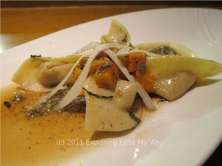 Squash Tortellini in Brown Butter