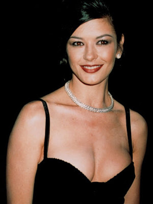 Catherine Zeta Jones Diamond Statement Necklace