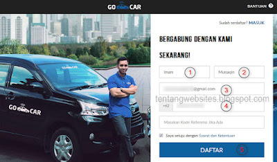 Cara Daftar Driver Go-Car Online