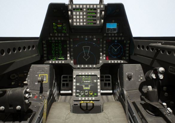 F-22 Raptor cockpit