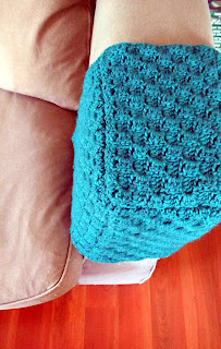 crochet armrest cover pattern