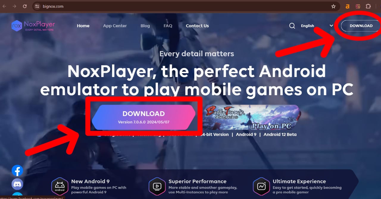 How to install NOX PLAYER on PC in 2024