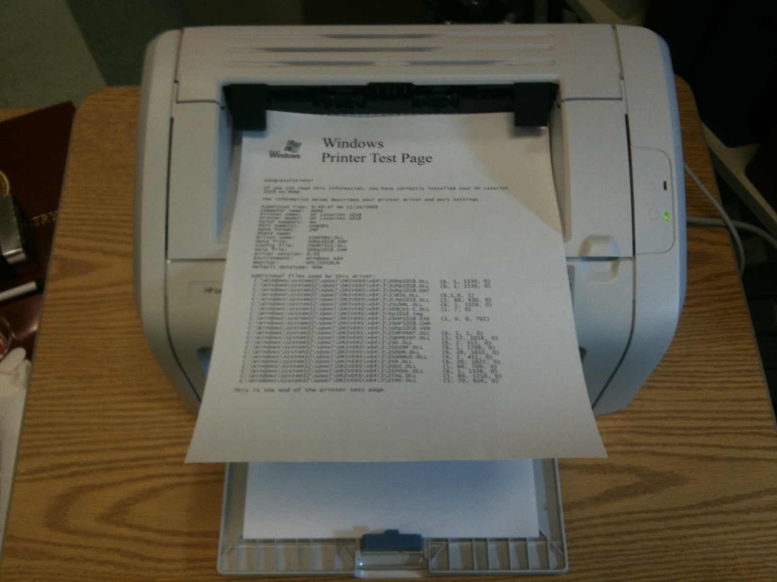 Collage Factory: Used HP LaserJet 1018 excellent condition for selling