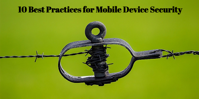 mobile device security practices