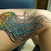 Jellyfish Tattoo on White Women Thigh