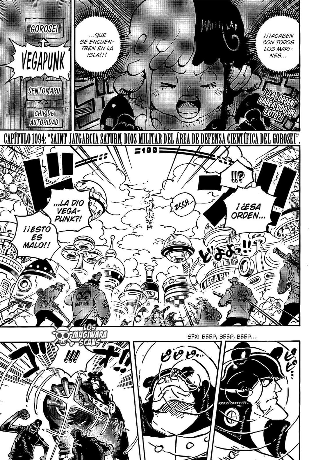 Los primeros spoilers del capítulo 1094 del manga de One Piece revelan la  aparición estelar de uno de los personajes más poderosos de toda la serie