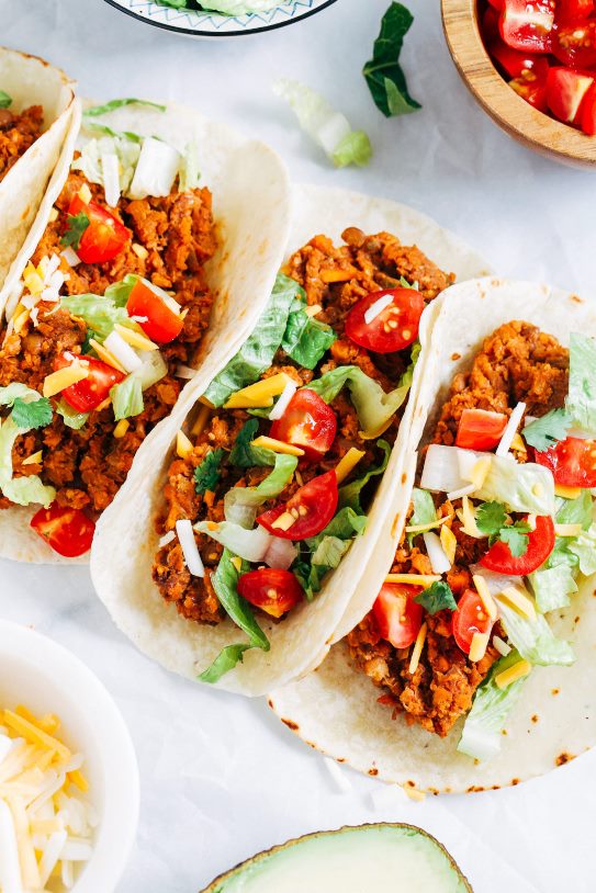 Lentil Tacos + Biblically clean taco recipes | Land of Honey