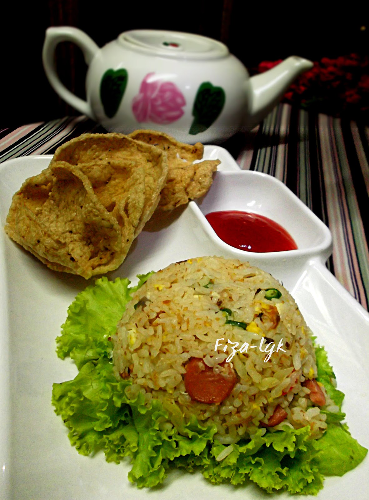 NASI GORENG SARDIN  Fiza's Cooking