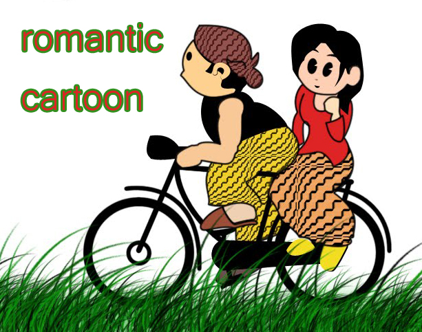 Friendster Glitter Comment: Romantic Cartoon