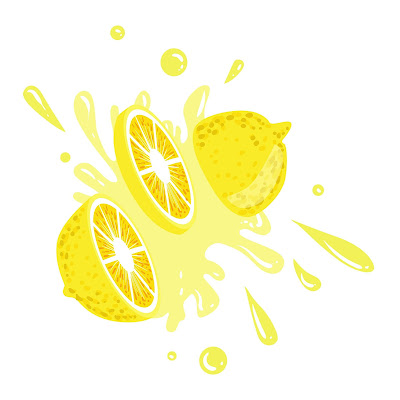 200 + Cartoon Images of Lemon fruit