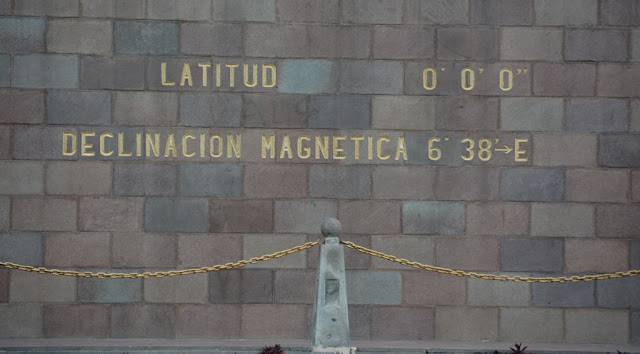 Equator line Quito