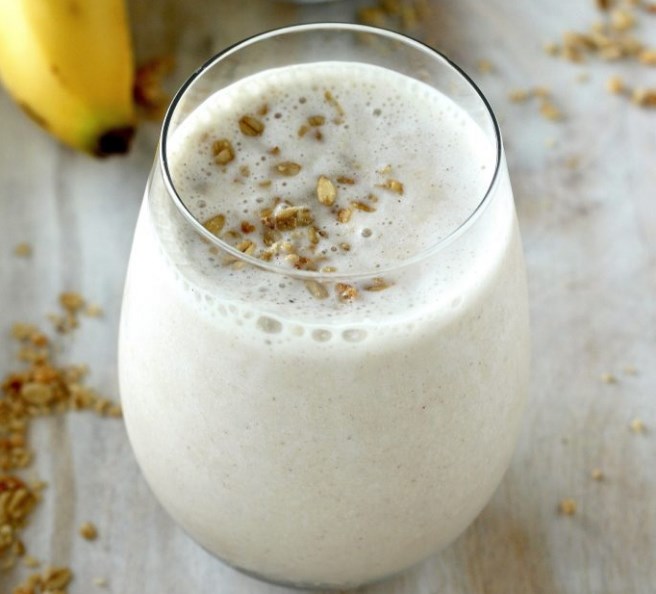 The Best Banana & Honey Smoothie #drink #recipes