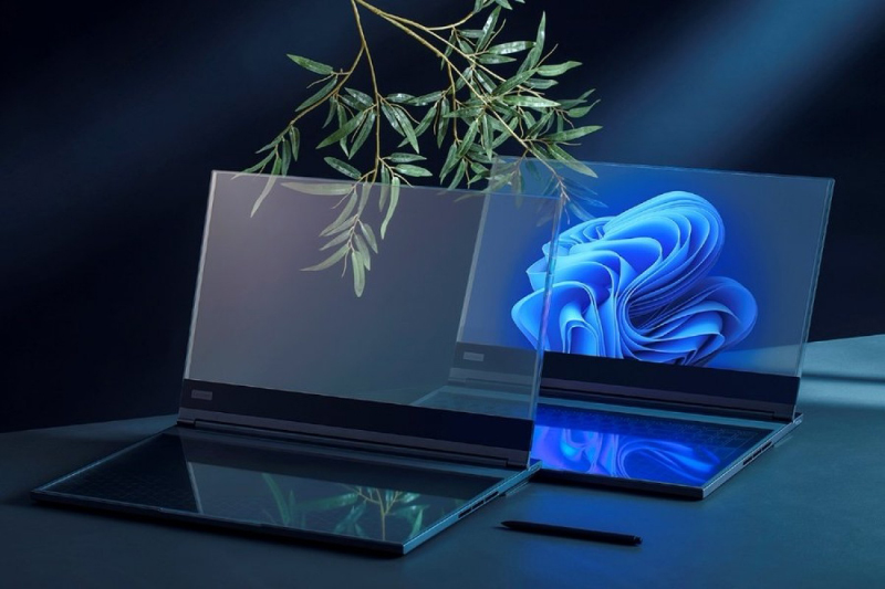 LEAK: Lenovo transparent laptop concept will debut at MWC 2024!
