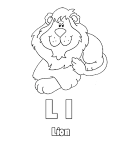 coloring pages learning letters with animals