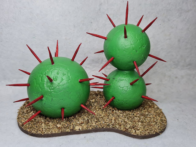 90's warhammer cactus scenery