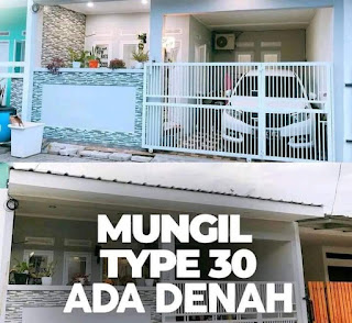 Tampak Depan Desain rumah minimalis sederhana di lahan 6x10