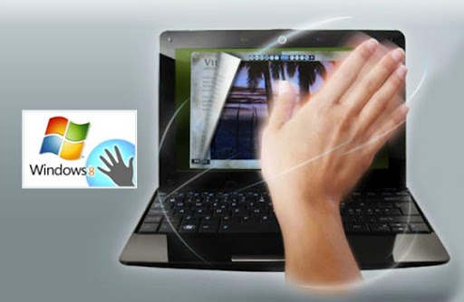 Windows 8 - Controle por gestos