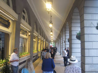 The Ritz corridor.