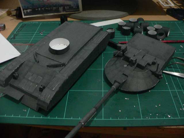 paperhobby: Black Eagle (tank) 1:35