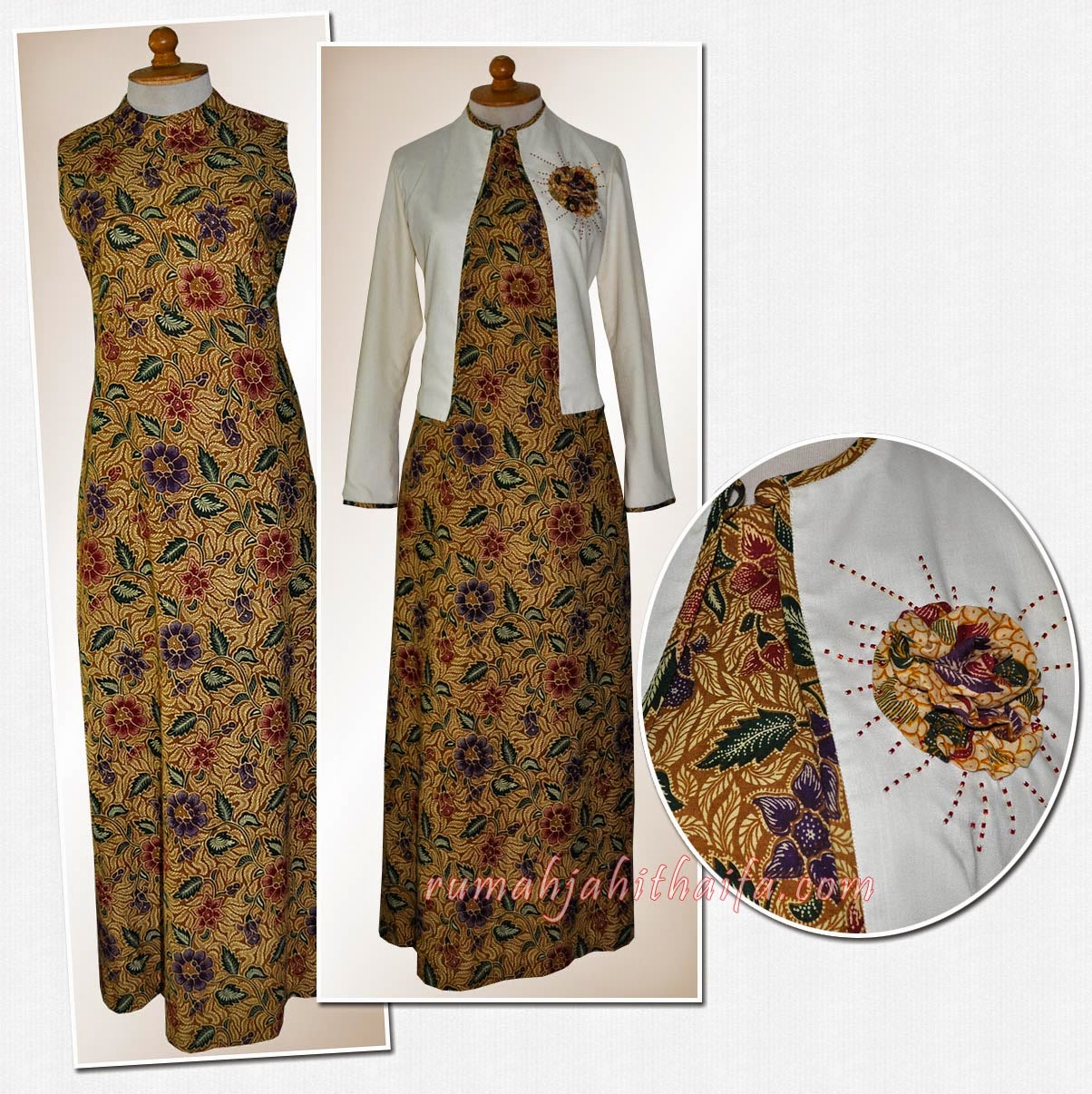 Long Dress Batik Kombinasi  www.imgkid.com - The Image 