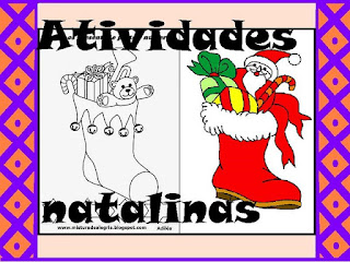 Atividades natalinas ed infantil