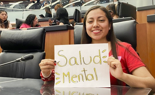 Estudiante IBERO Puebla lleva al Senado propuesta de ley sobre salud mental