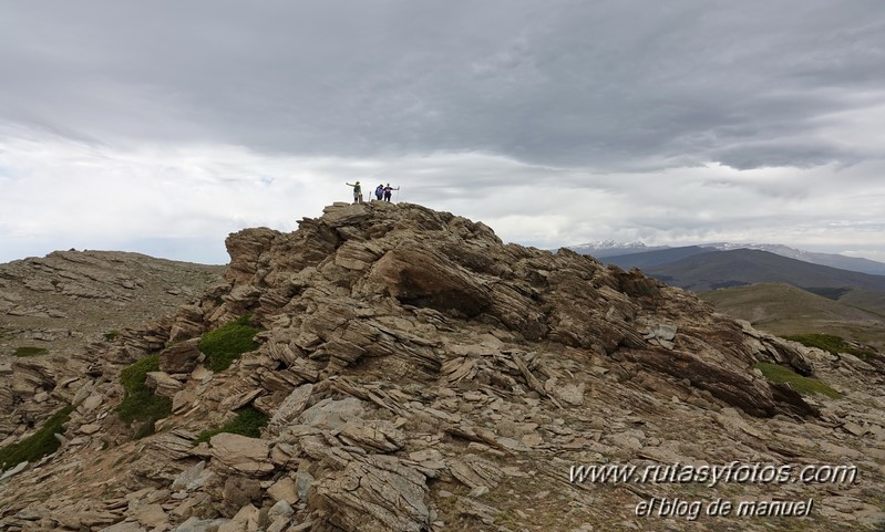 Almirez - La Cumbre - Cruz del Pescadero - Piedra Horadada - Tajo de la Querencia - Tajo de la Cruz