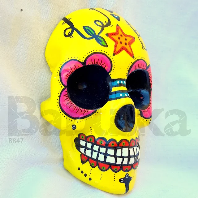 Calavera colgante Babuska