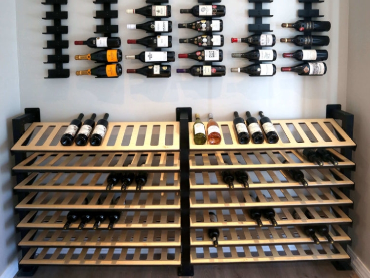 Wine Rack Wall Display
