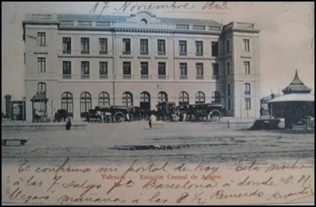 ESTACION DE ARAGON 1903