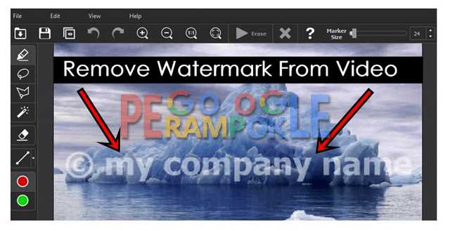 cara menghapus watermark pada video dengan mudah