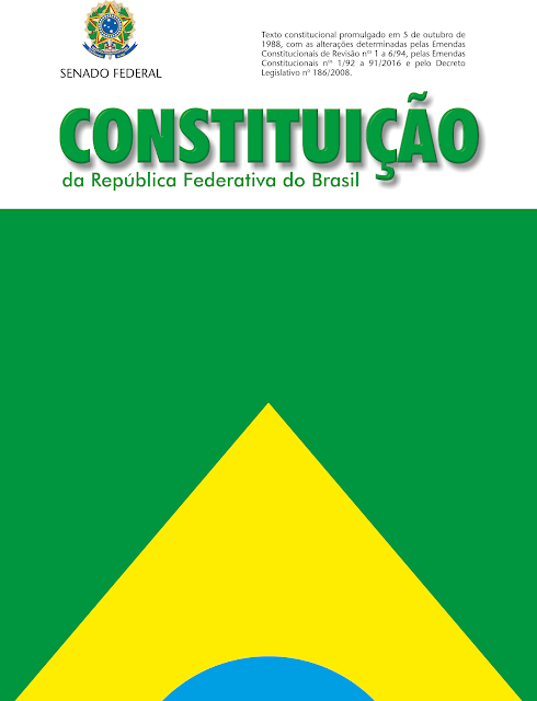 Por Brazilian Government (text), Cosme Rocha (cover) - Constitution of the Federative Republic of Brazil published by the Brazilian Senate, Domínio público, https://commons.wikimedia.org/w/index.php?curid=66829260