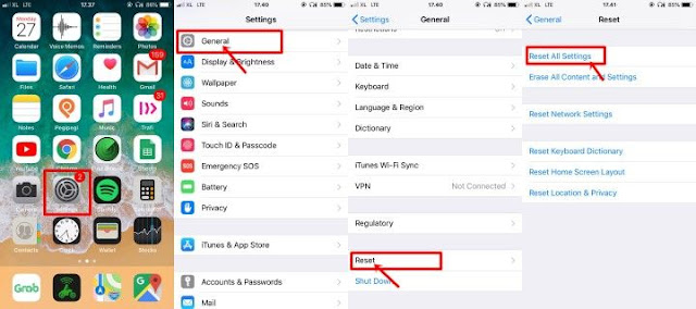 Cara Reset Iphone Semua Seri dan Model ( 4,5,6,7,8,X)