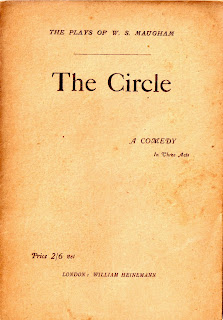 cover of the circle, a play by w. somerset maugham