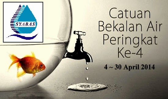 Notis Jadual Catuan Air Peringkat Ke Empat 4 Di Selangor Kl Relaks Minda