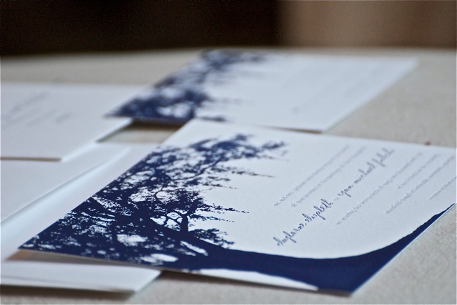 spanish mossthemed wedding invitations letterpress savannah 