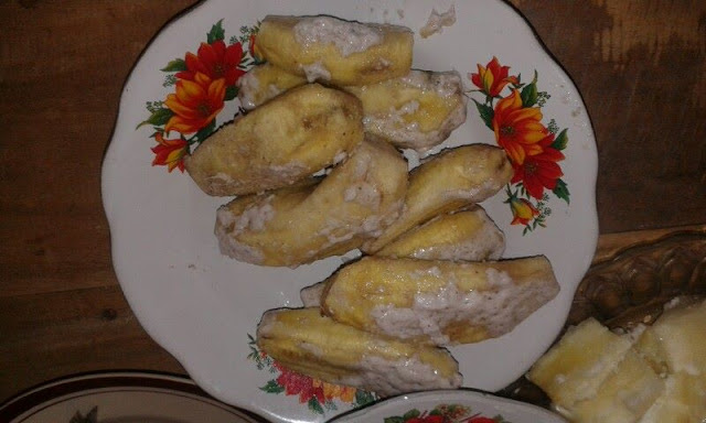 menu pisang santan mandar