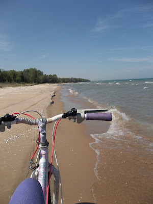 bicycle lake Michigan