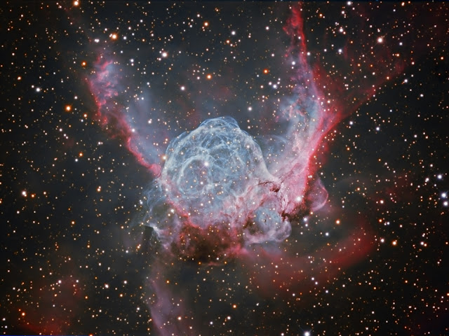 Thor,helmet,nebula