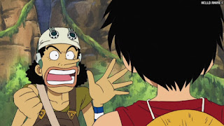 ワンピース アニメ 空島 スカイピア 163話 ウソップ | ONE PIECE Episode 163 Skypiea